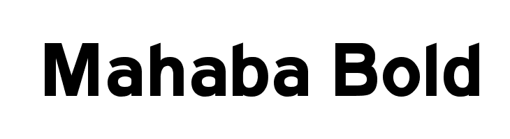 Mahaba Bold  免费字体下载