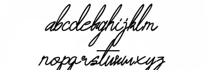 Mahadetty Font Litere mici