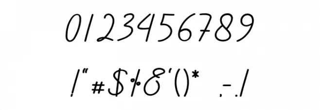 Mahallini Font OTHER CHARS