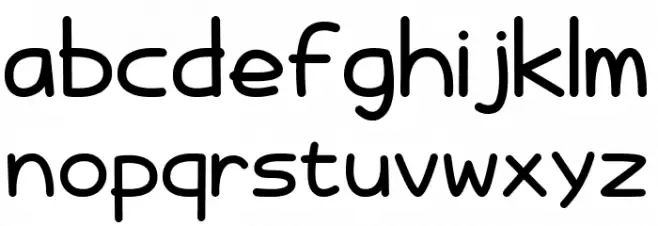 Mahalo, brother! خط أحرف صغيرة