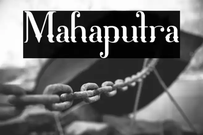 Mahaputra Font examples