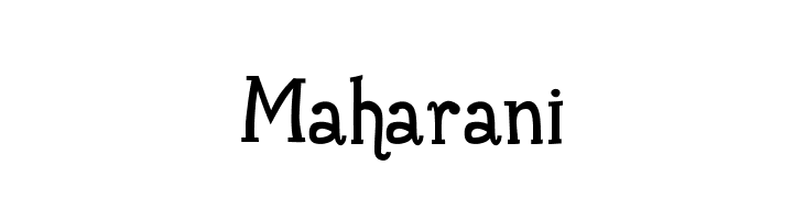 Maharani Font