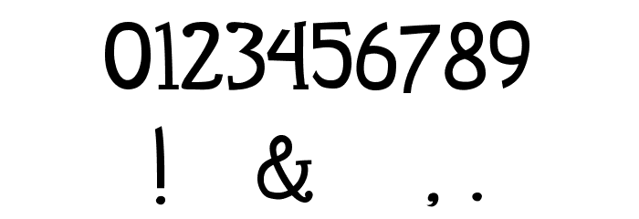 Maharani Font Alte caractere