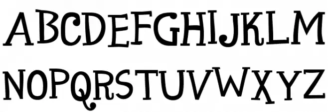 Maharani Font Litere mari