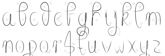 Maharessa Font LOWERCASE