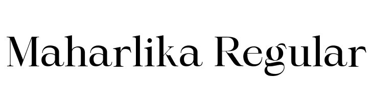 Maharlika Regular  font caratteri gratis