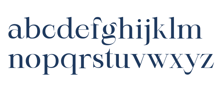 Maharlika Regular Lowercase