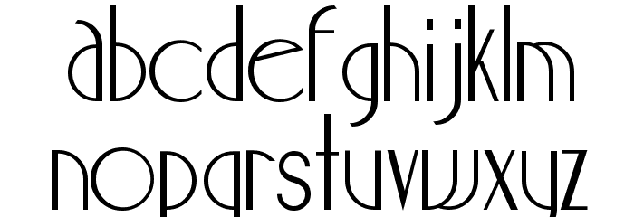 Maharlika Font LOWERCASE