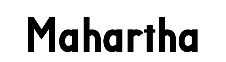 Mahartha  Free Fonts Download