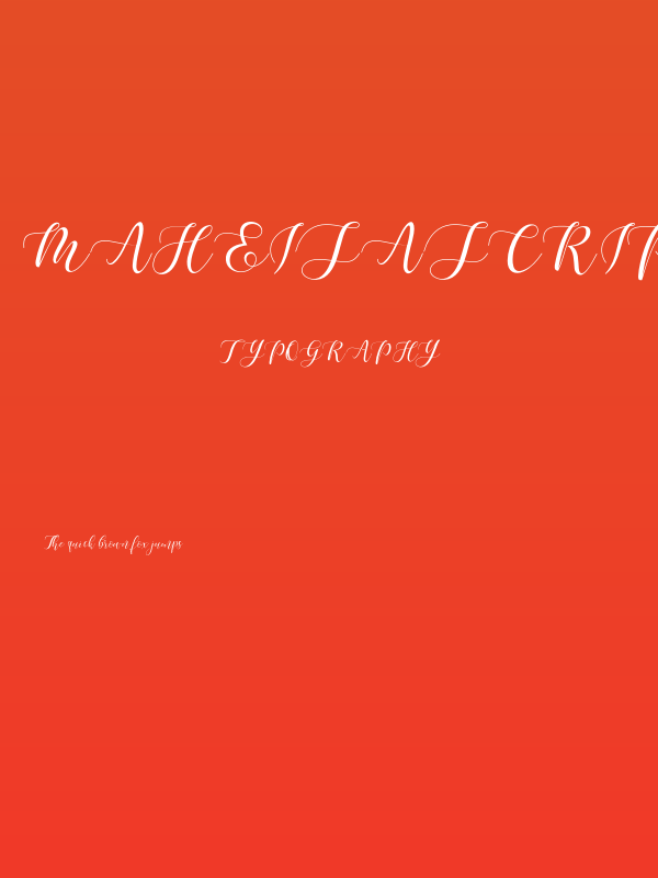 MaheisaScript Poster