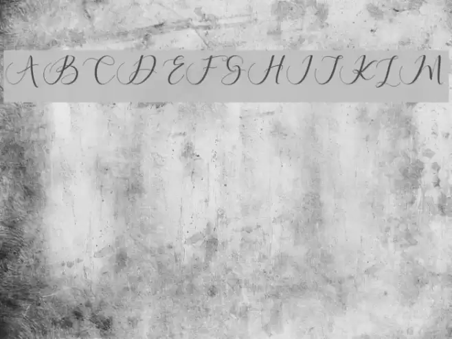 MaheriaScript Font examples