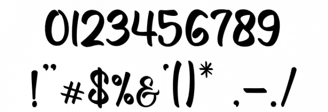 Maheswari Font OTHER CHARS