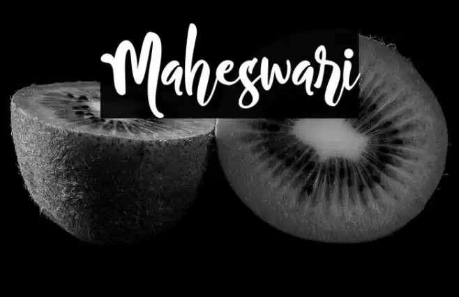 Maheswari Font examples