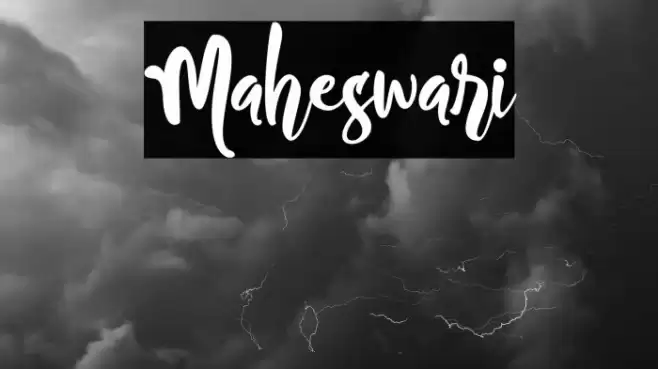 Maheswari Font examples