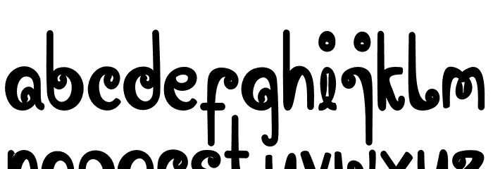 Mahmuda Font LOWERCASE