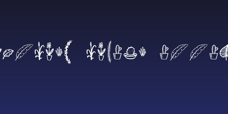 Mahogany Garden Doodle Social Header