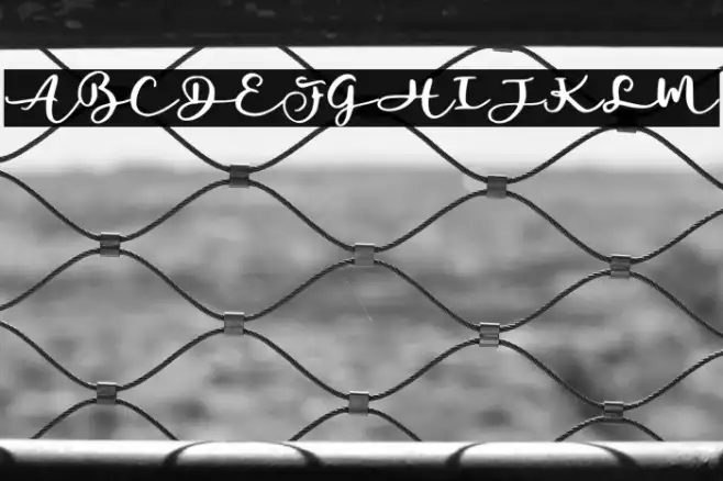 Mahogany Garden Script Example 3