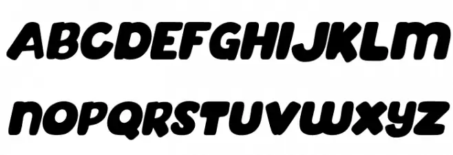 Mahoney Tilted Шрифта ВЕРХНИЙ