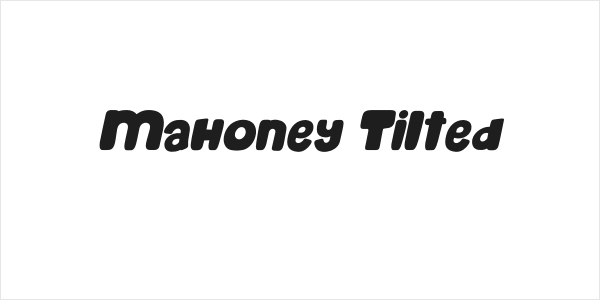 Mahoney Tilted Logo