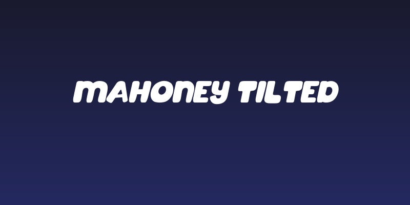 Mahoney Tilted Social Header