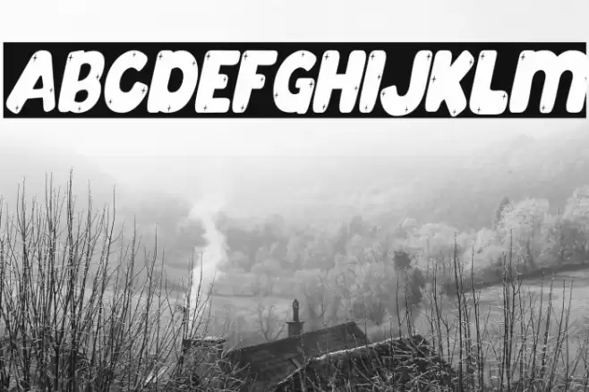 Mahoney Twinkle Higher Tilted Font examples