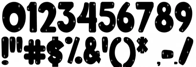 Mahoney Twinkle Higher Font OTHER CHARS