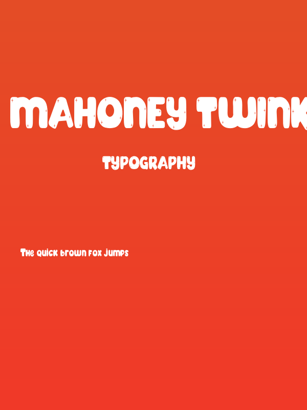 Mahoney Twinkle Higher Poster