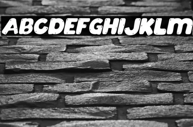 Mahoney Twinkle Tilted Font examples