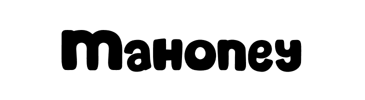 Mahoney  Скачать бесплатные шрифты