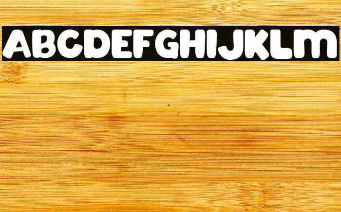 Mahoney Font examples