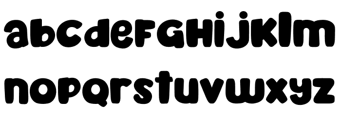 Mahoney Font LOWERCASE