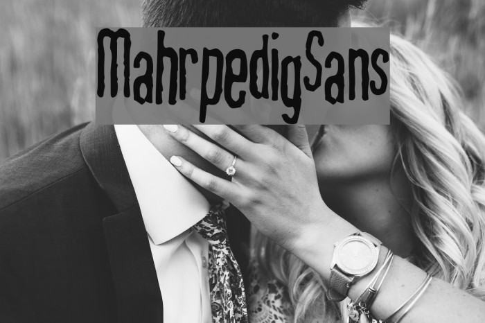 MahrpedigSans Example 2