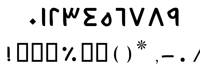 Mahsaa Font OTHER CHARS