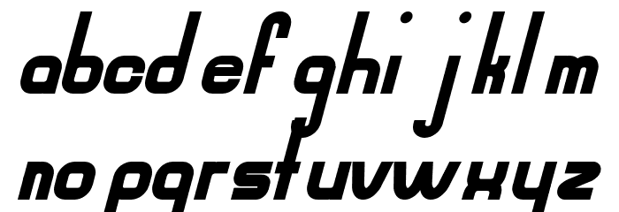 Mahsuri Bold Italic Bold Font LOWERCASE