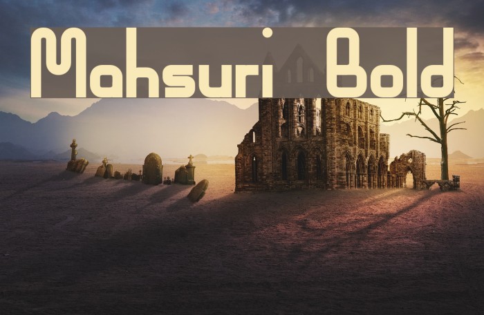 Mahsuri Bold Font examples