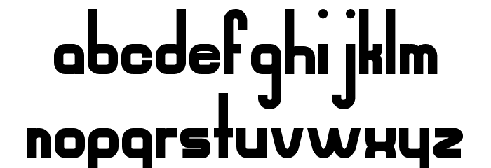 Mahsuri Bold Font LOWERCASE