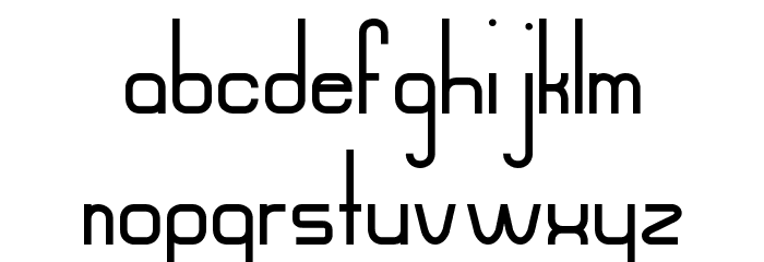 Mahsuri Font LOWERCASE