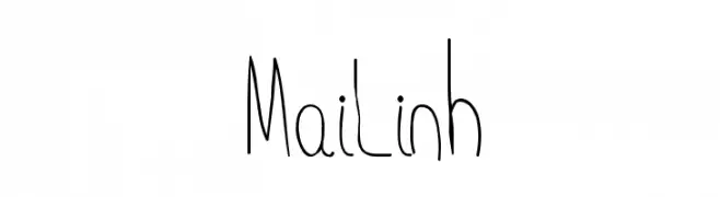 MaiLinh  Frei Schriftart Herunterladen