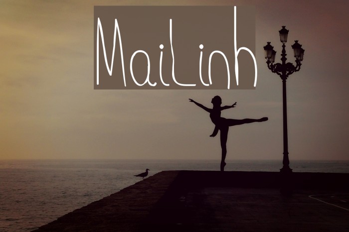 MaiLinh Font examples