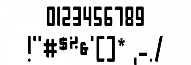 MaiTai-Regular Font OTHER CHARS