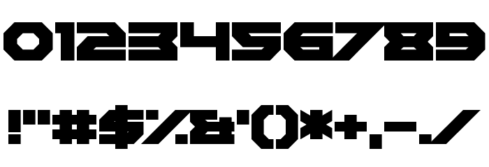 Maiden Crimes Font OTHER CHARS