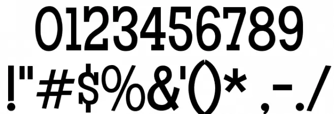 Maiden Orange Font OTHER CHARS