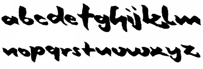 MaidenVoyage Font LOWERCASE