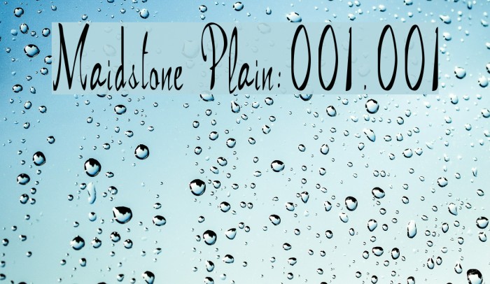 Maidstone [Plain]:001.001 Example 1