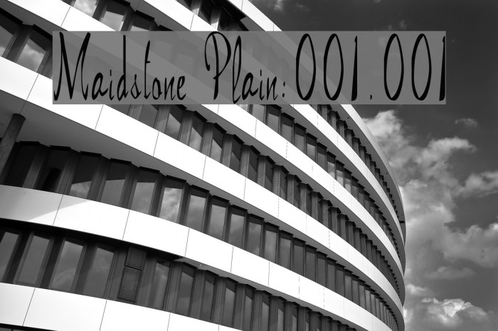 Maidstone [Plain]:001.001 Example 2