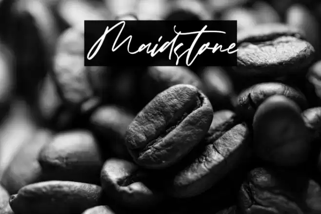 Maidstone Font examples