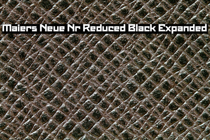 Maiers Neue Nr.8 Reduced Black Expanded Example 2
