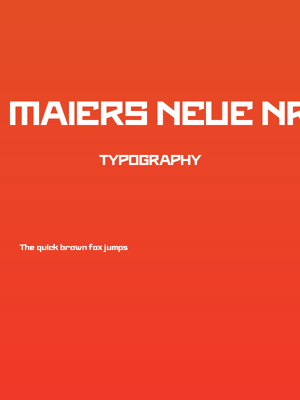 Maiers Neue Nr.8 Reduced Black Expanded Poster