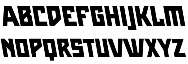 Maiers Neue Nr.8 Reduced Black Slanted Font OTHER CHARS