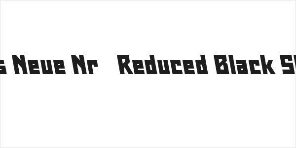 Maiers Neue Nr.8 Reduced Black Slanted Logo